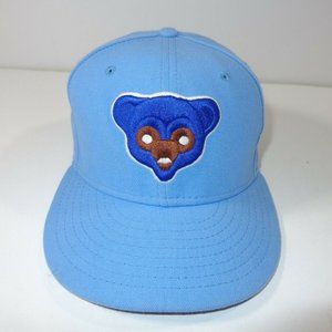 RARE NEW ERA 59fifty Light Blue CHICAGO CUBS